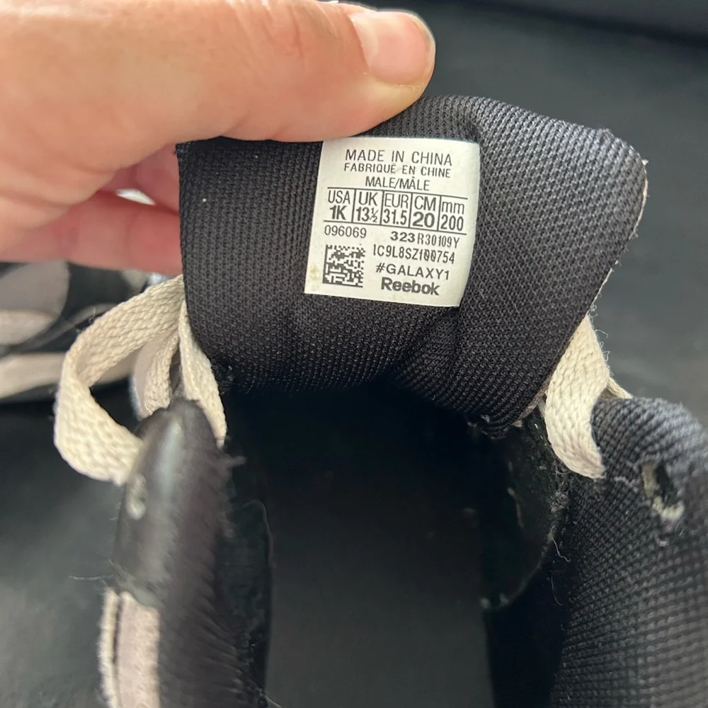 Reebok Black and White Sneakers - Picture 3 of 3